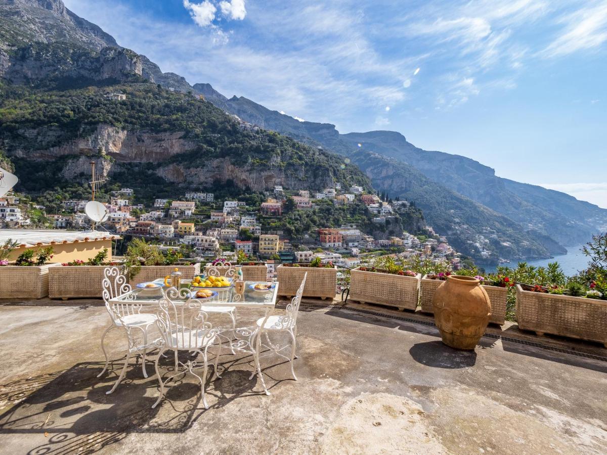 Rosa House - Breathtaking View Of The Amalfi Coast Villa Positano Dış mekan fotoğraf