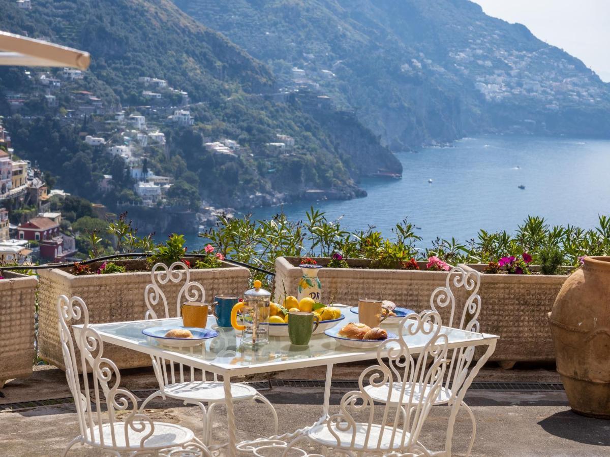 Rosa House - Breathtaking View Of The Amalfi Coast Villa Positano Dış mekan fotoğraf