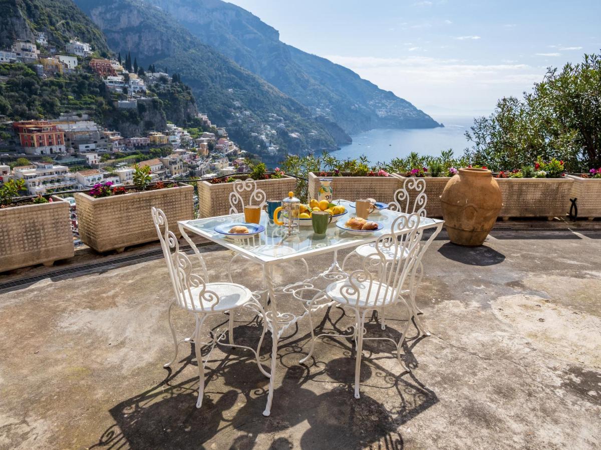 Rosa House - Breathtaking View Of The Amalfi Coast Villa Positano Dış mekan fotoğraf
