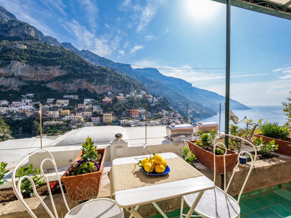 Rosa House - Breathtaking View Of The Amalfi Coast Villa Positano Dış mekan fotoğraf