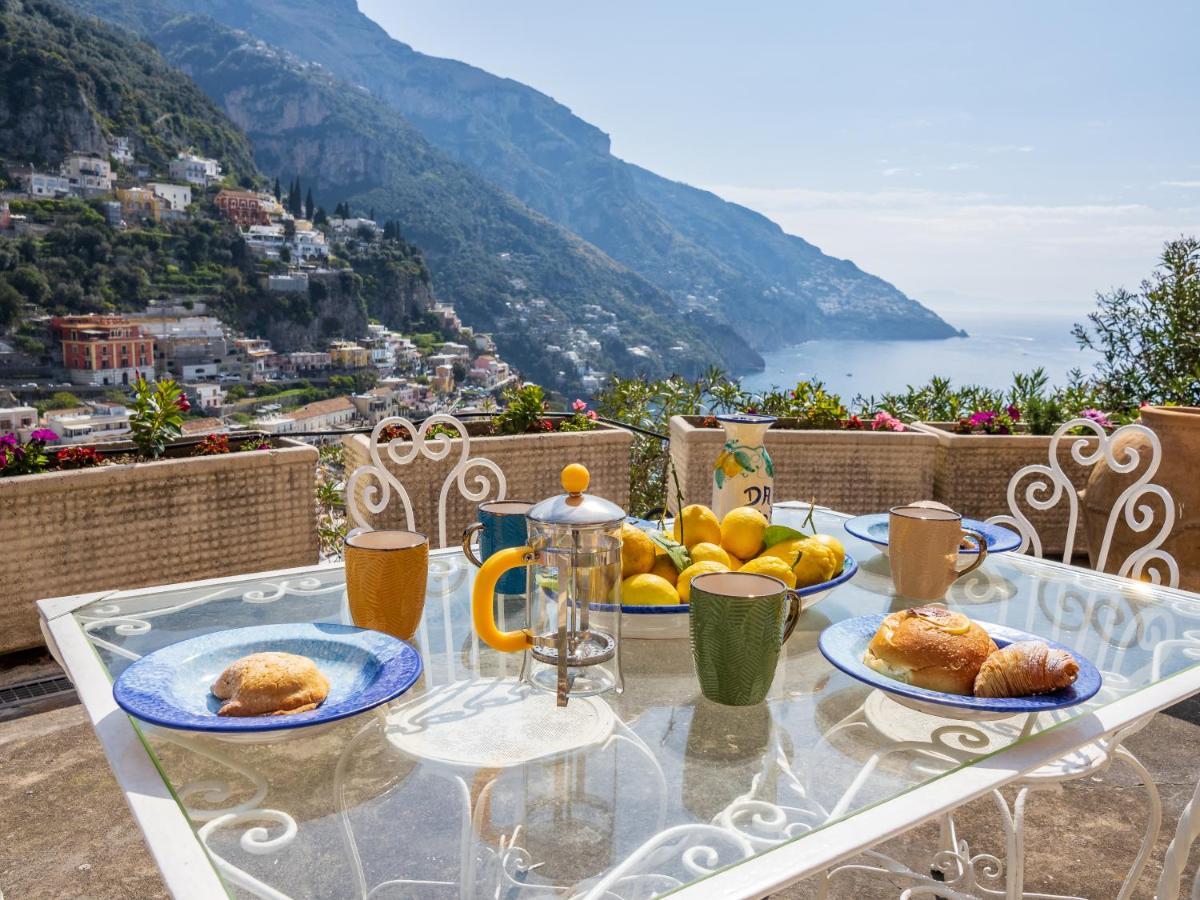 Rosa House - Breathtaking View Of The Amalfi Coast Villa Positano Dış mekan fotoğraf